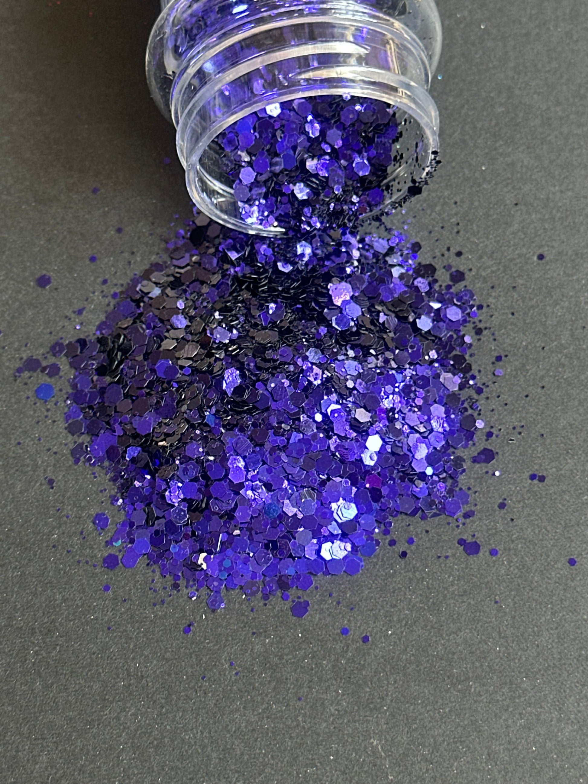 5g Deep Violet Chameleon Glitter – Intense Purple Iridescent - Ideas Decor Shop