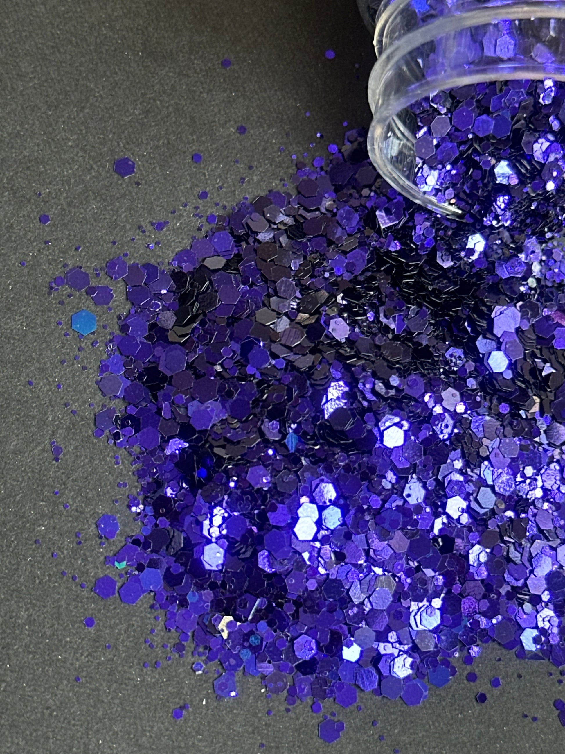 5g Deep Violet Chameleon Glitter – Intense Purple Iridescent - Ideas Decor Shop