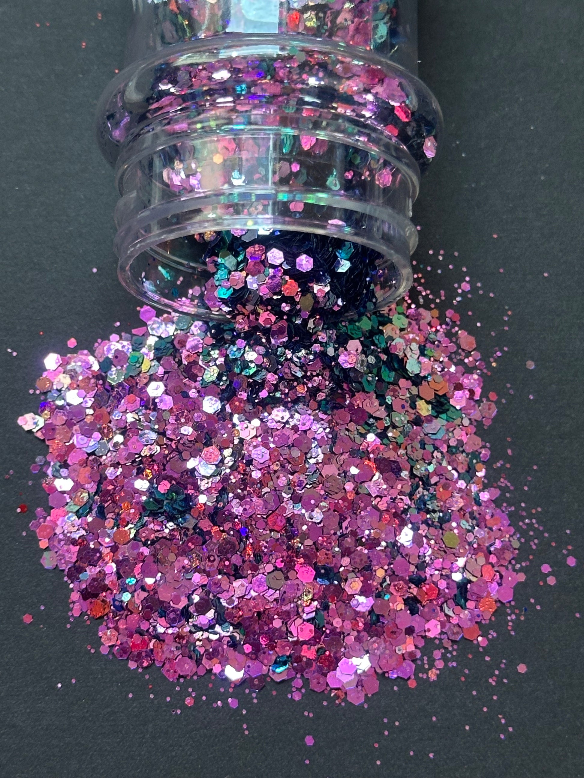 5g Iridescent Chameleon Glitter – Pink Purple Green Color - Ideas Decor Shop