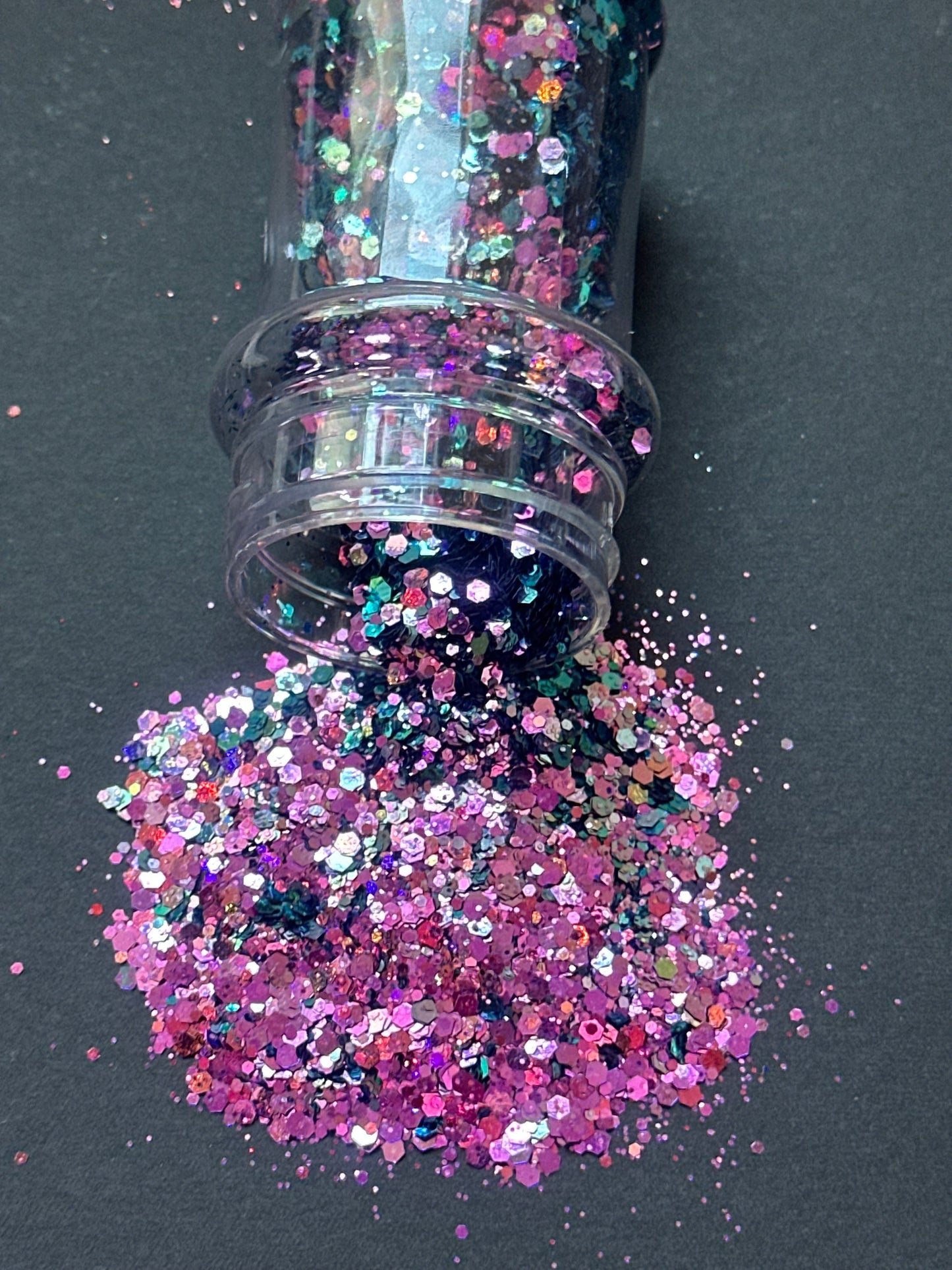 5g Iridescent Chameleon Glitter – Pink Purple Green Color - Ideas Decor Shop