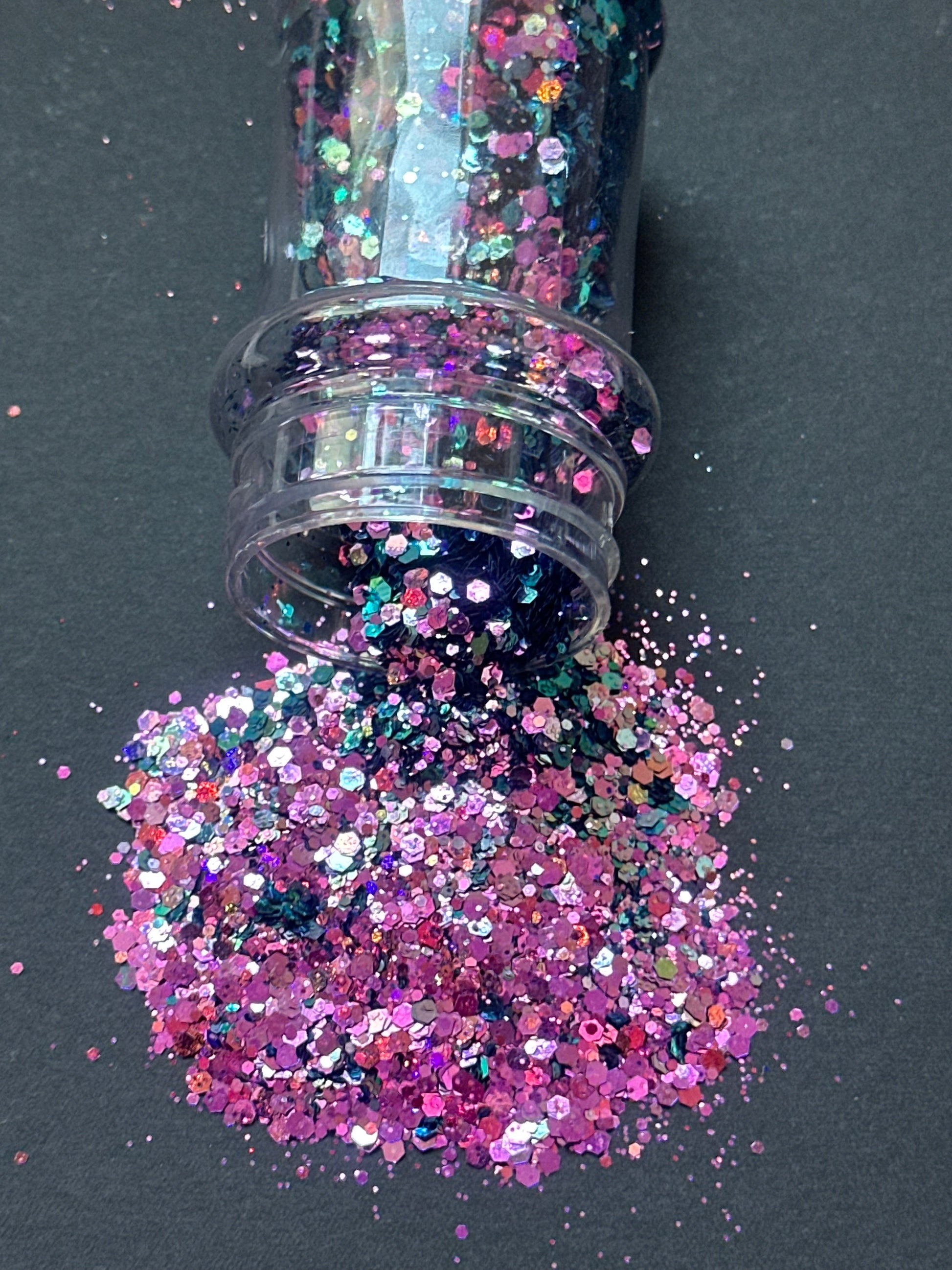 5g Iridescent Chameleon Glitter – Pink Purple Green Color - Ideas Decor Shop