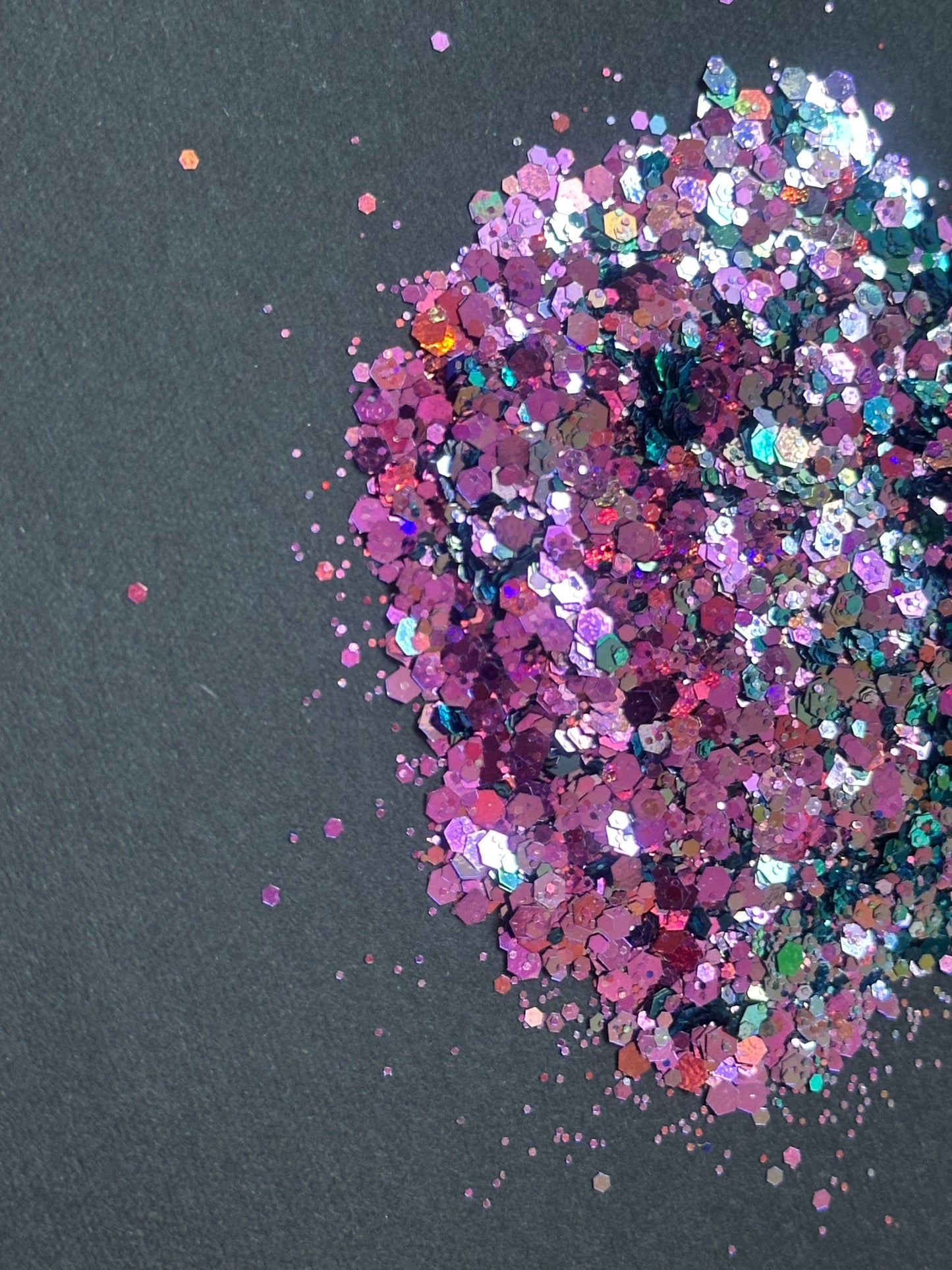 5g Iridescent Chameleon Glitter – Pink Purple Green Color - Ideas Decor Shop