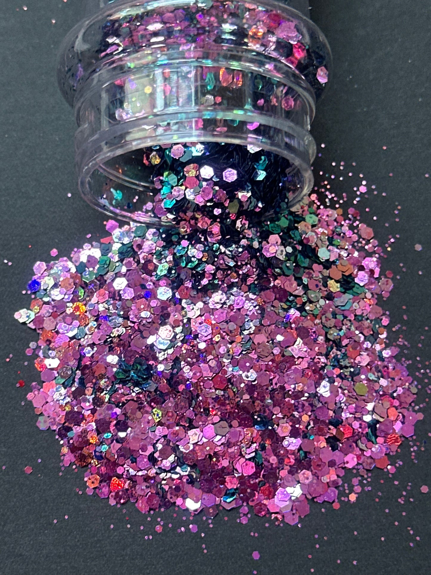 5g Iridescent Chameleon Glitter – Pink Purple Green Color - Ideas Decor Shop