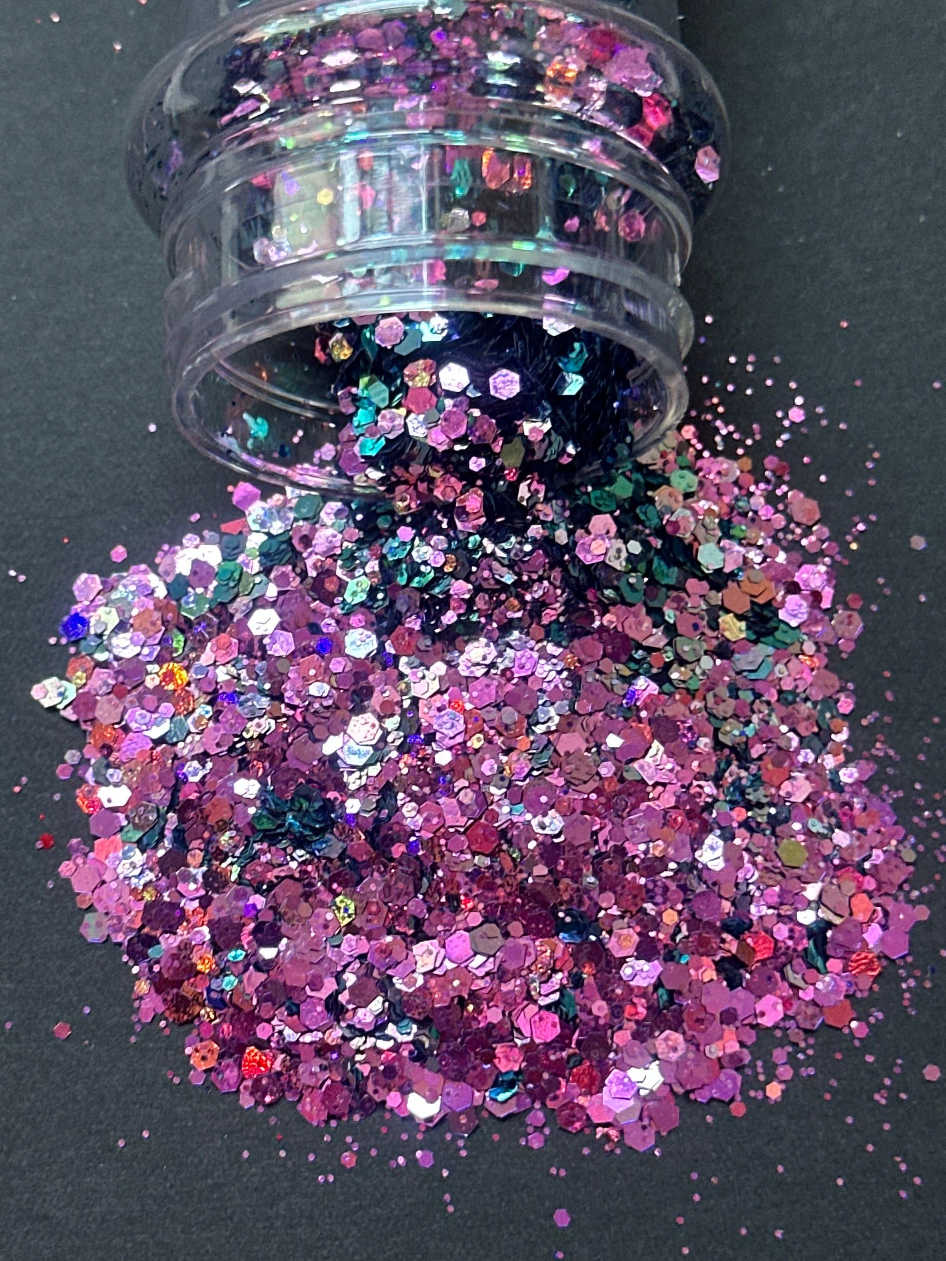 5g Iridescent Chameleon Glitter – Pink Purple Green Color - Ideas Decor Shop