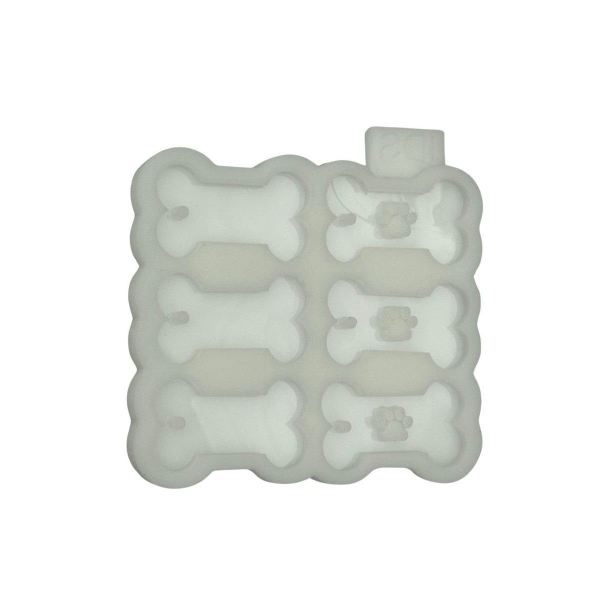 6-Cavity Dog Bone Silicone Mold - Ideas Decor Shop