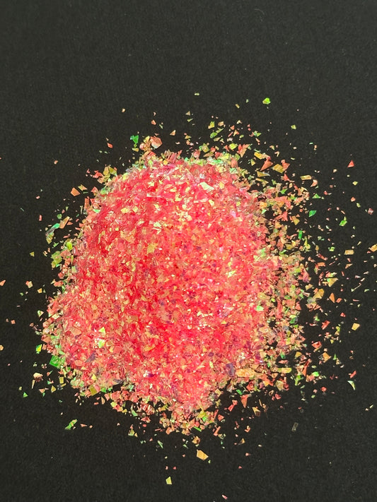 5g Watermelon Iridescent Glitter Flakes