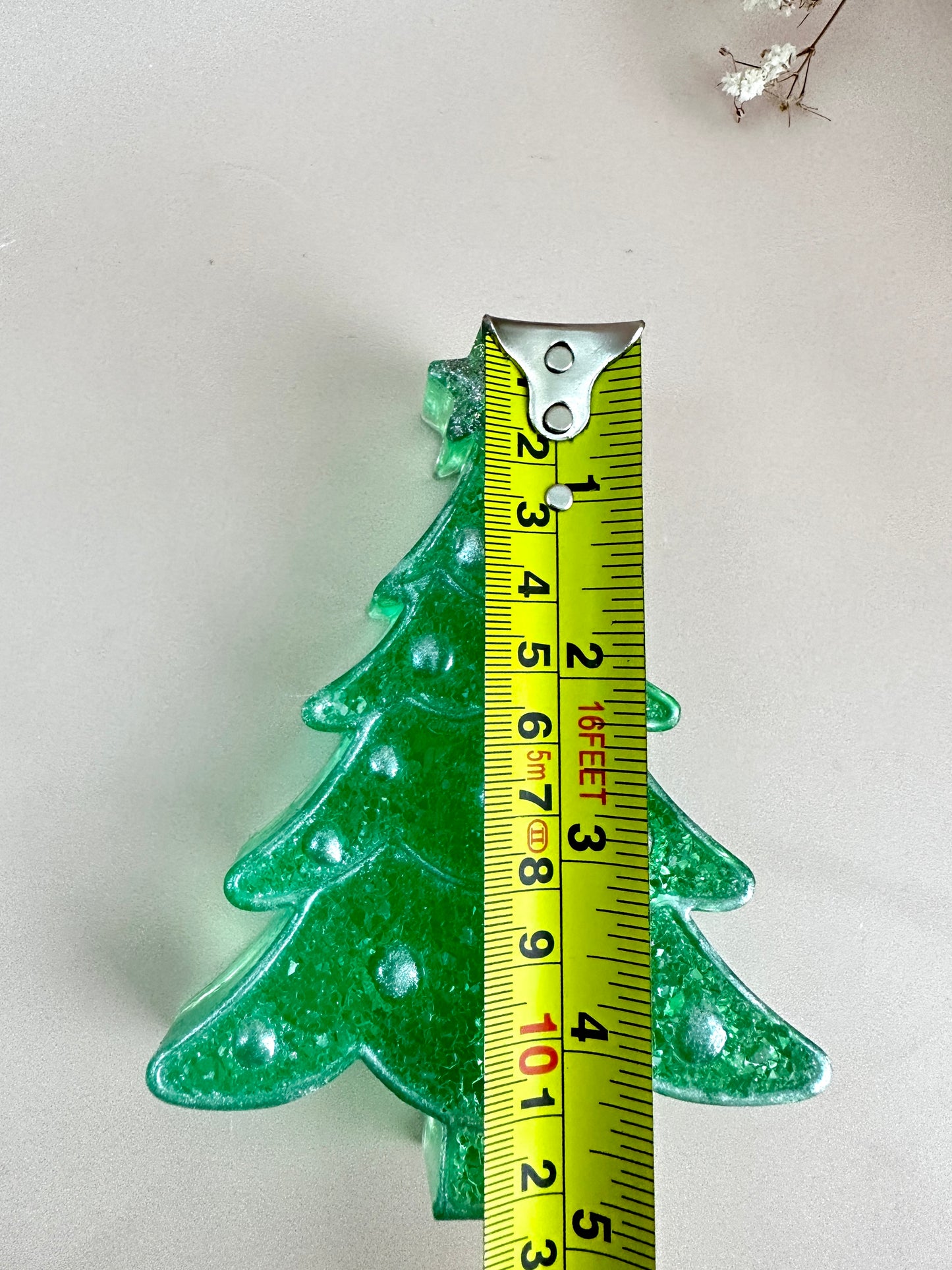 Silikonform – Eleganter Weihnachtsbaum mit Kristallornamenten – Perfekt zum Gestalten von Neujahrsdekorationen – Ideales Weihnachtsgeschenk