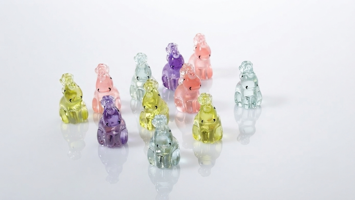 8 Mini Cavity Unicorn Silicone Mold