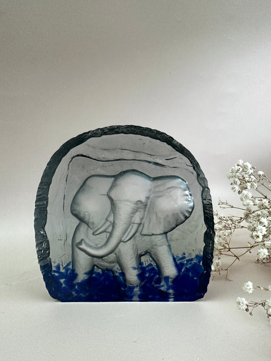 Большая силиконовая форма в стиле слона — идеально подходит для поделок ручной работы. Силиконовая форма для фигурки слона.
