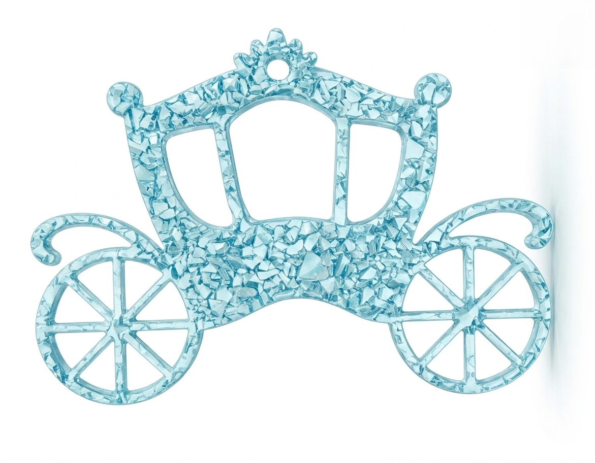 Druzy Carriage Silicone Mold