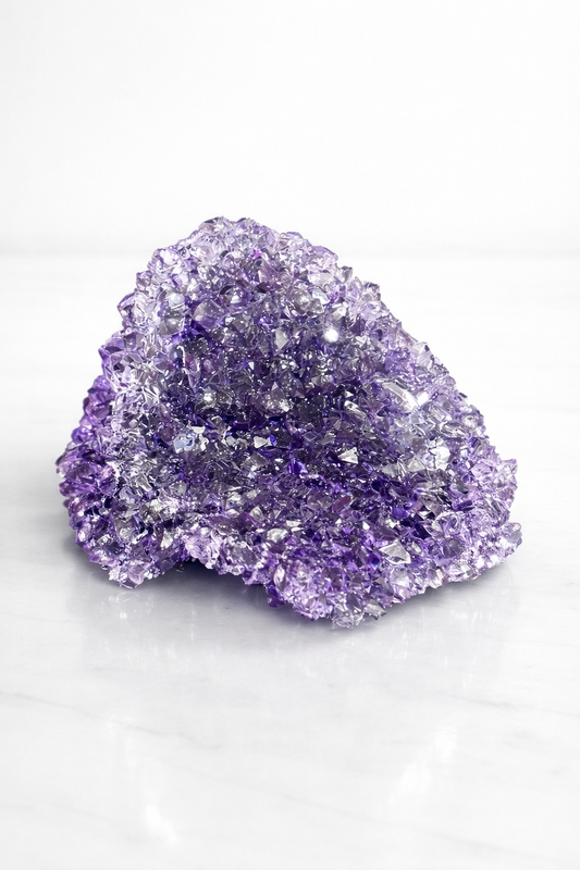 Crystal Cluster Silicone Mold Large Druzy Resin Form