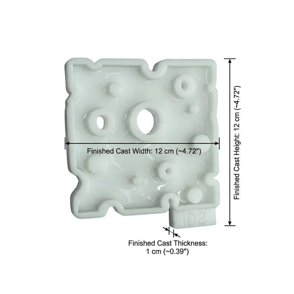 Large Cheese Slice Silicone Mold