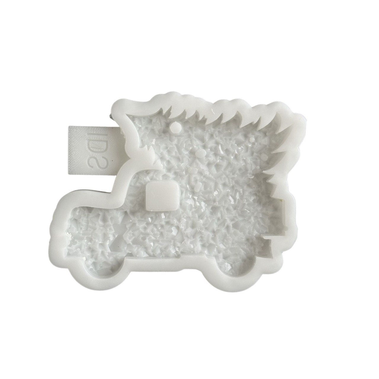 Druzy Christmas Car Silicone Mold