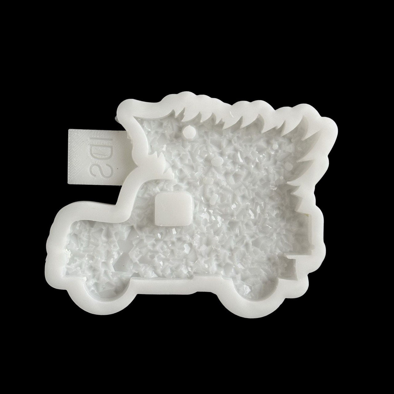 Druzy Christmas Car Silicone Mold