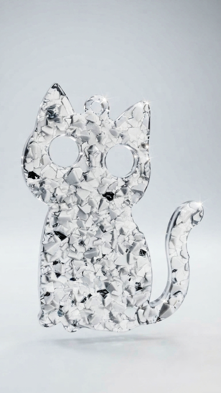 Crystal Cat Silicone Mold