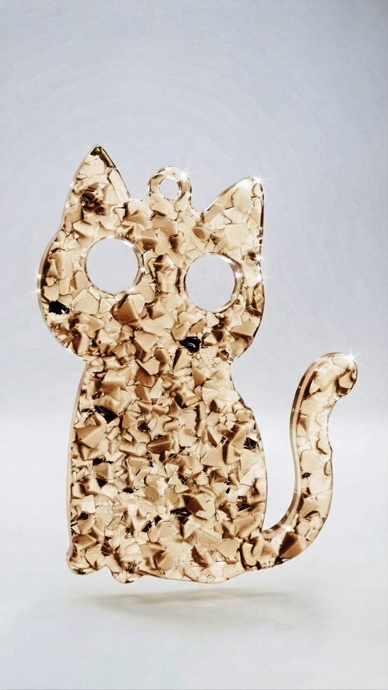 Crystal Cat Silicone Mold
