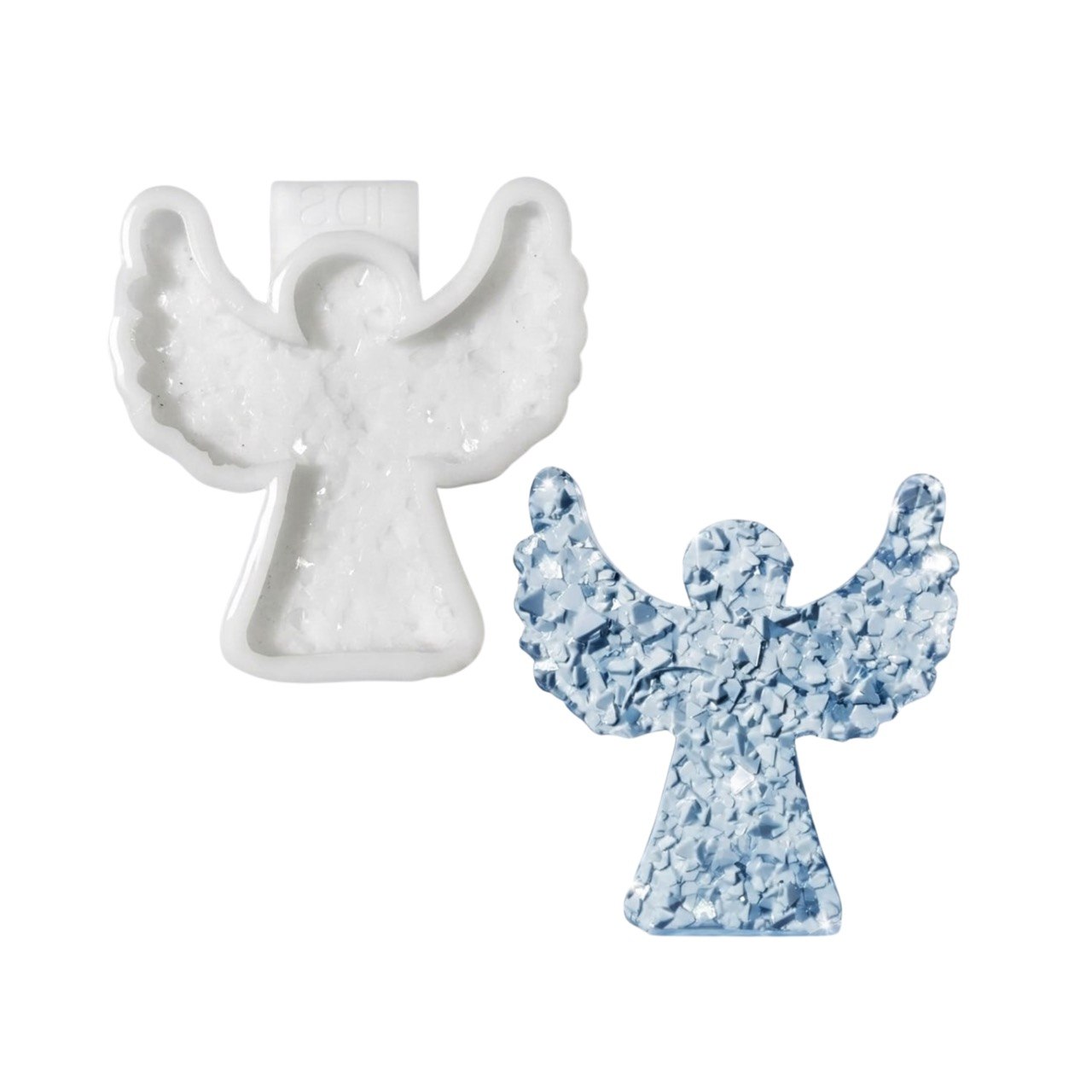 Crystal Druzy Angel Silicone Mold