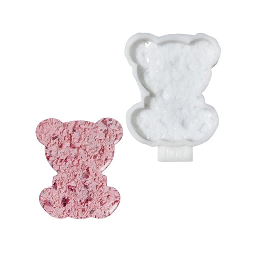 Crystal Druzy Bear Silicone Mold