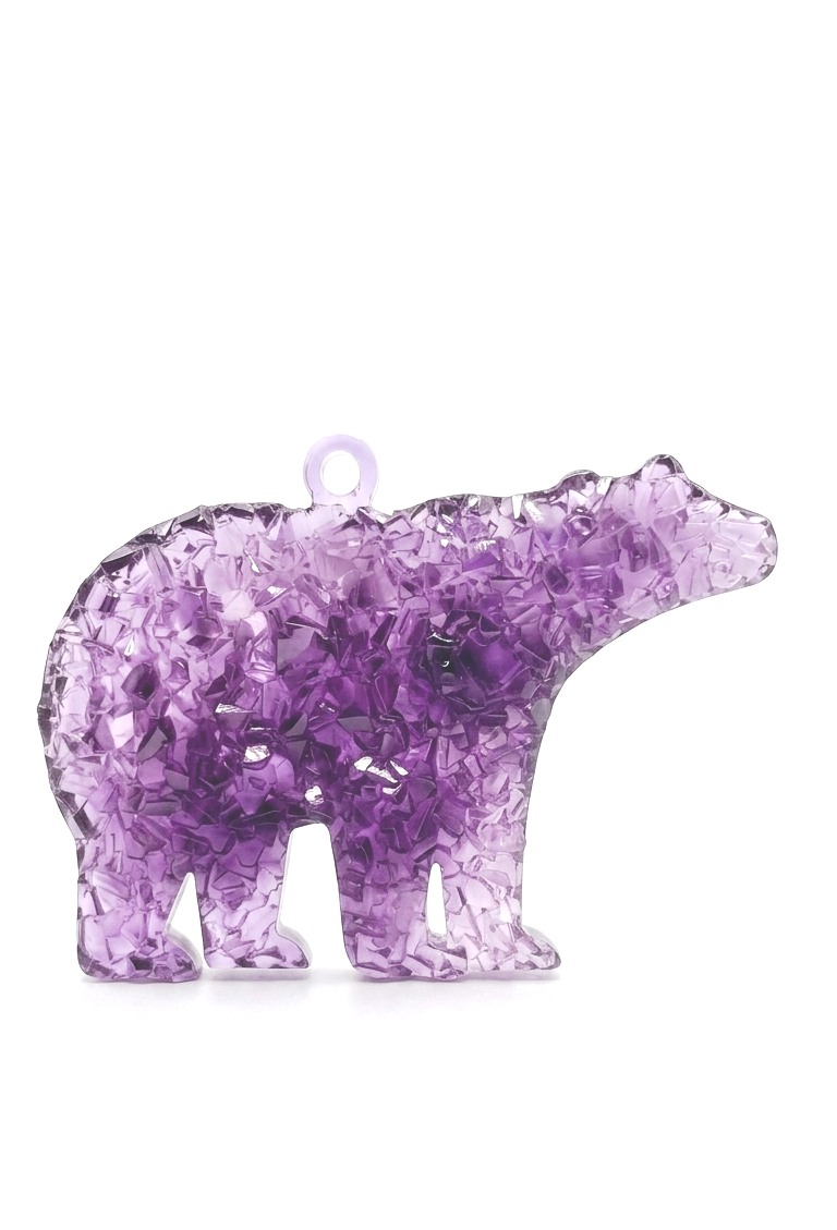 Crystal Bear Christmas Tree Resin Mold