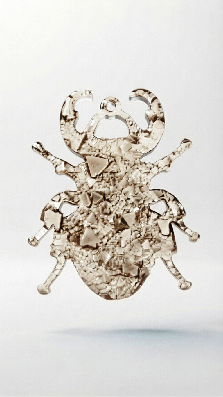 Crystal Beetle Silicone Mold