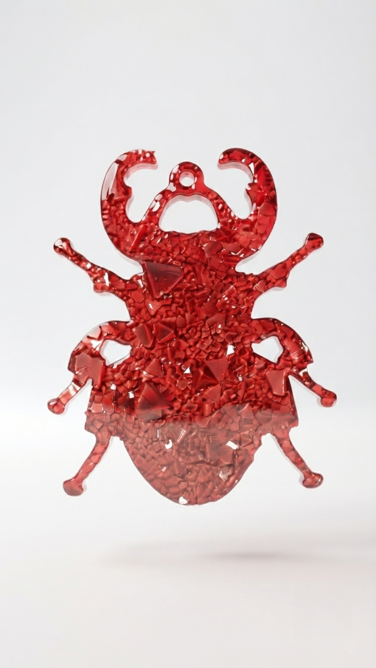 Crystal Beetle Silicone Mold