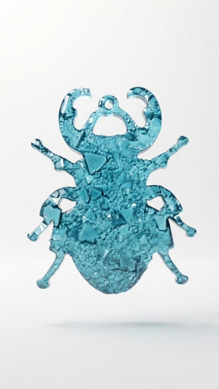 Crystal Beetle Silicone Mold