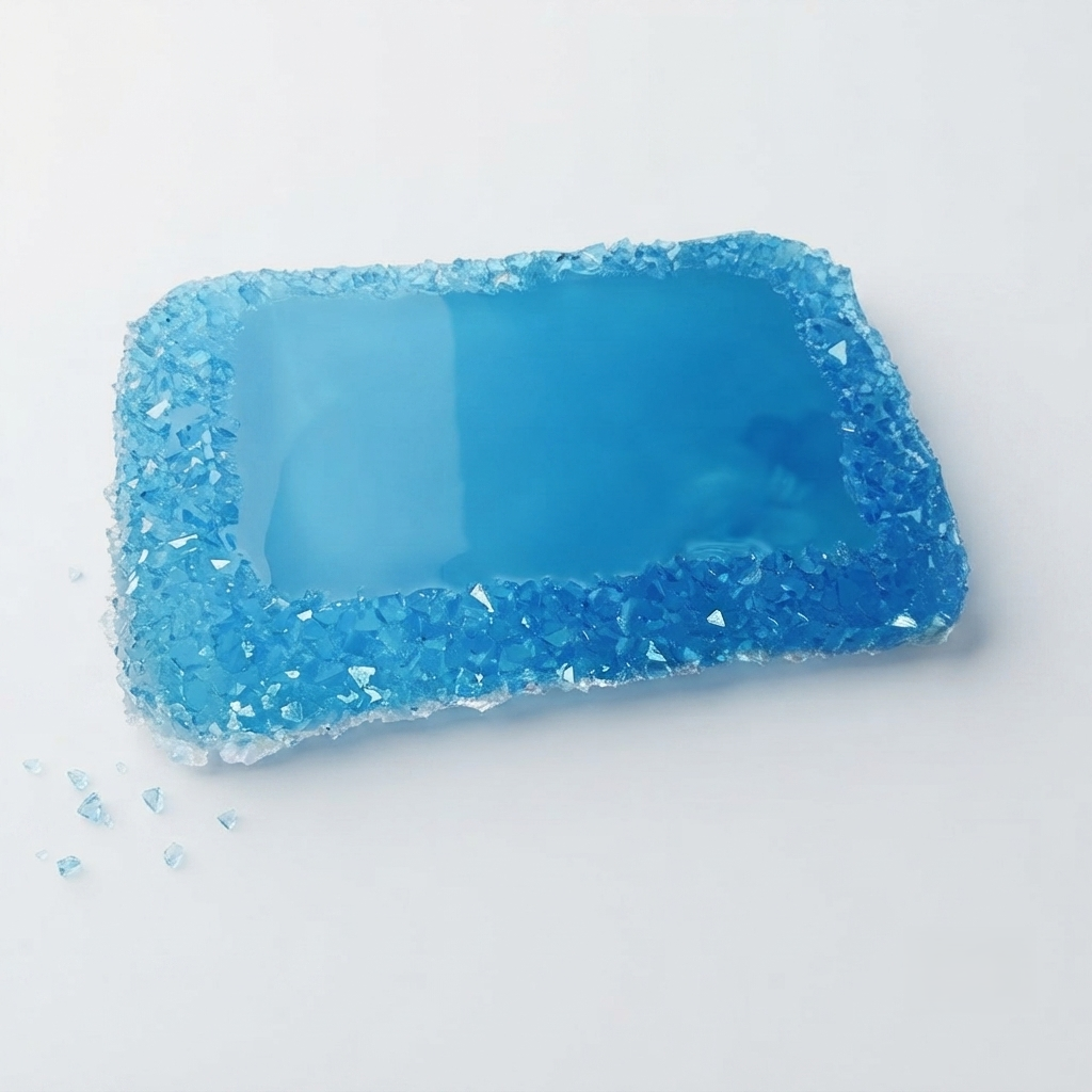 Luxury Crystal Edge Rectangular Tray Silicone Mold