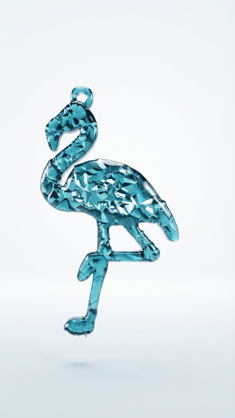 Crystal Flamingo Silicone Mold