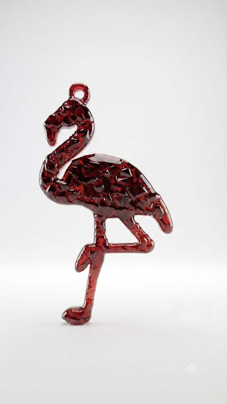 Crystal Flamingo Silicone Mold