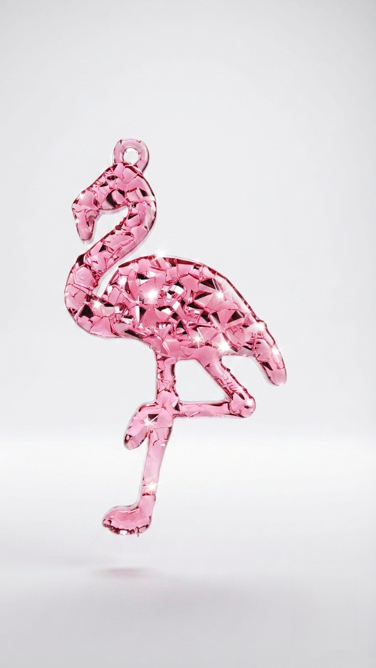 Crystal Flamingo Silicone Mold