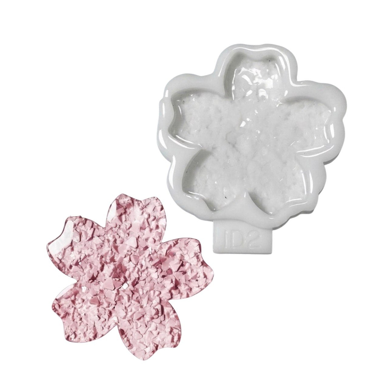 Crystal Druzy Flower Silicone Mold