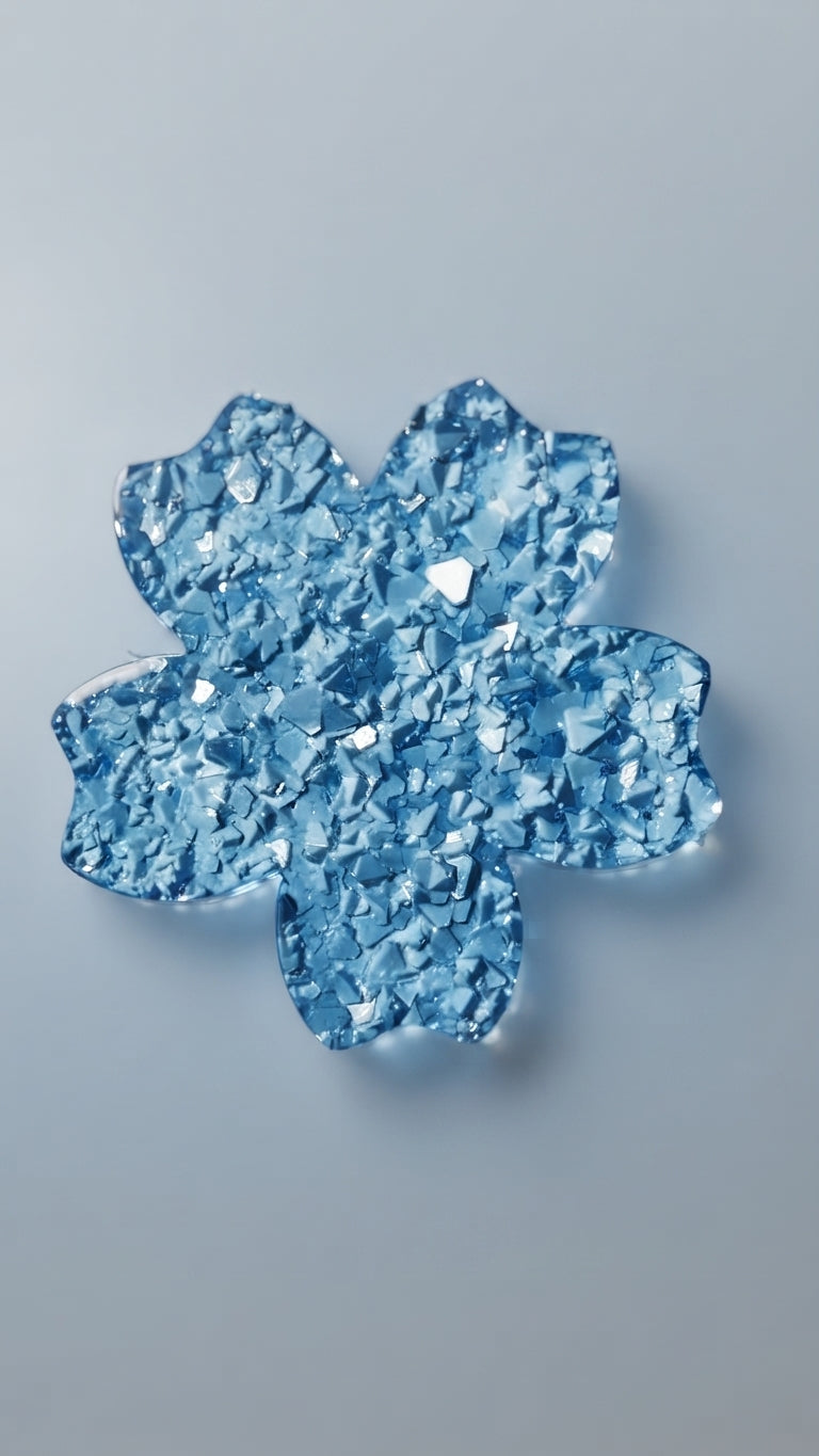 Crystal Druzy Flower Silicone Mold