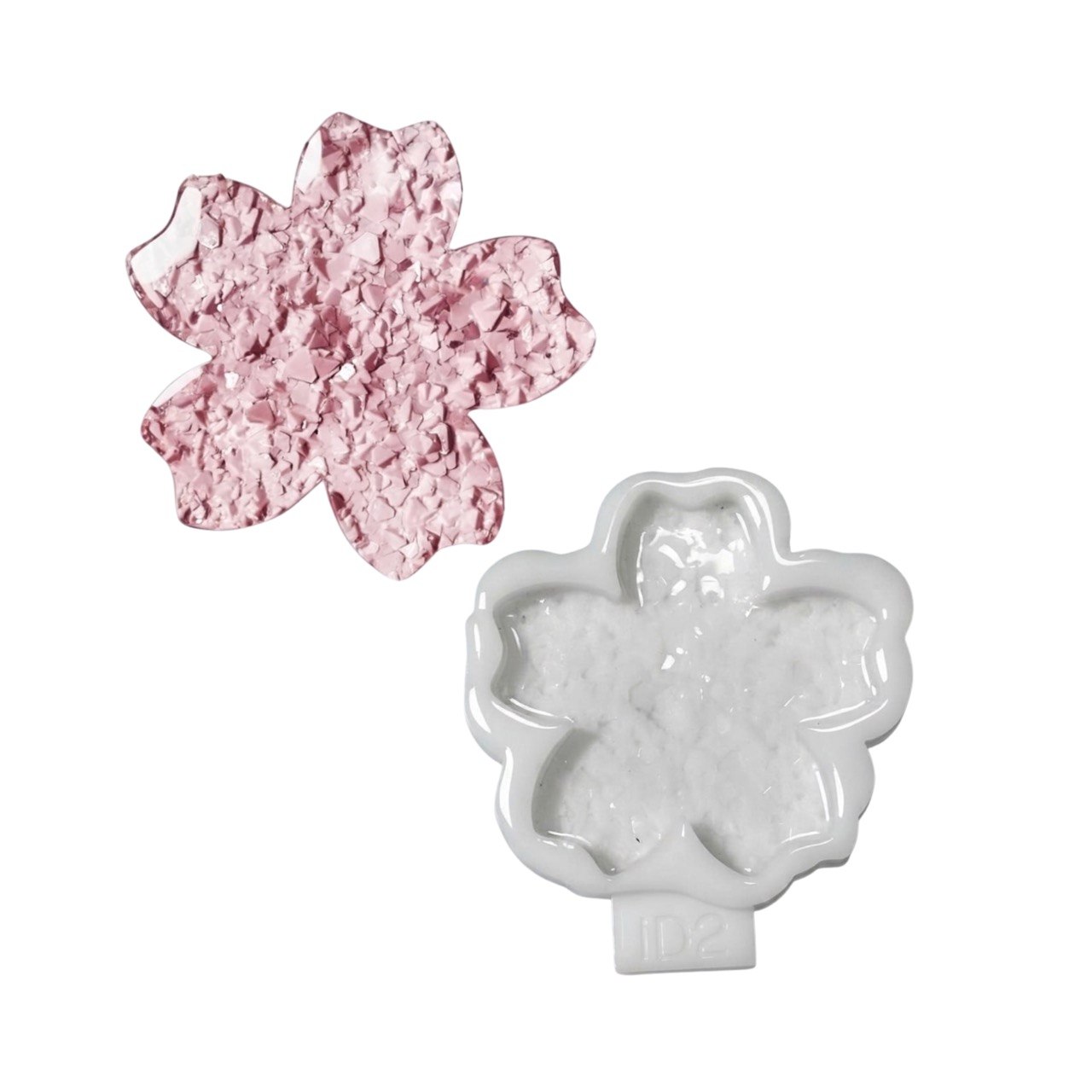 Crystal Druzy Flower Silicone Mold