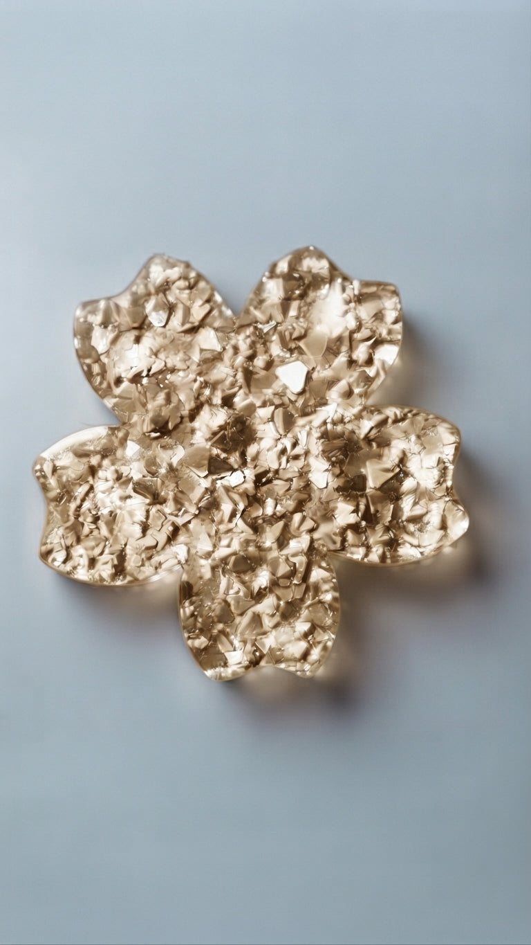 Crystal Druzy Flower Silicone Mold