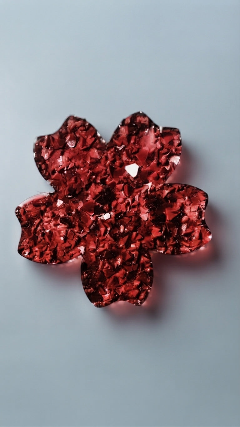 Crystal Druzy Flower Silicone Mold