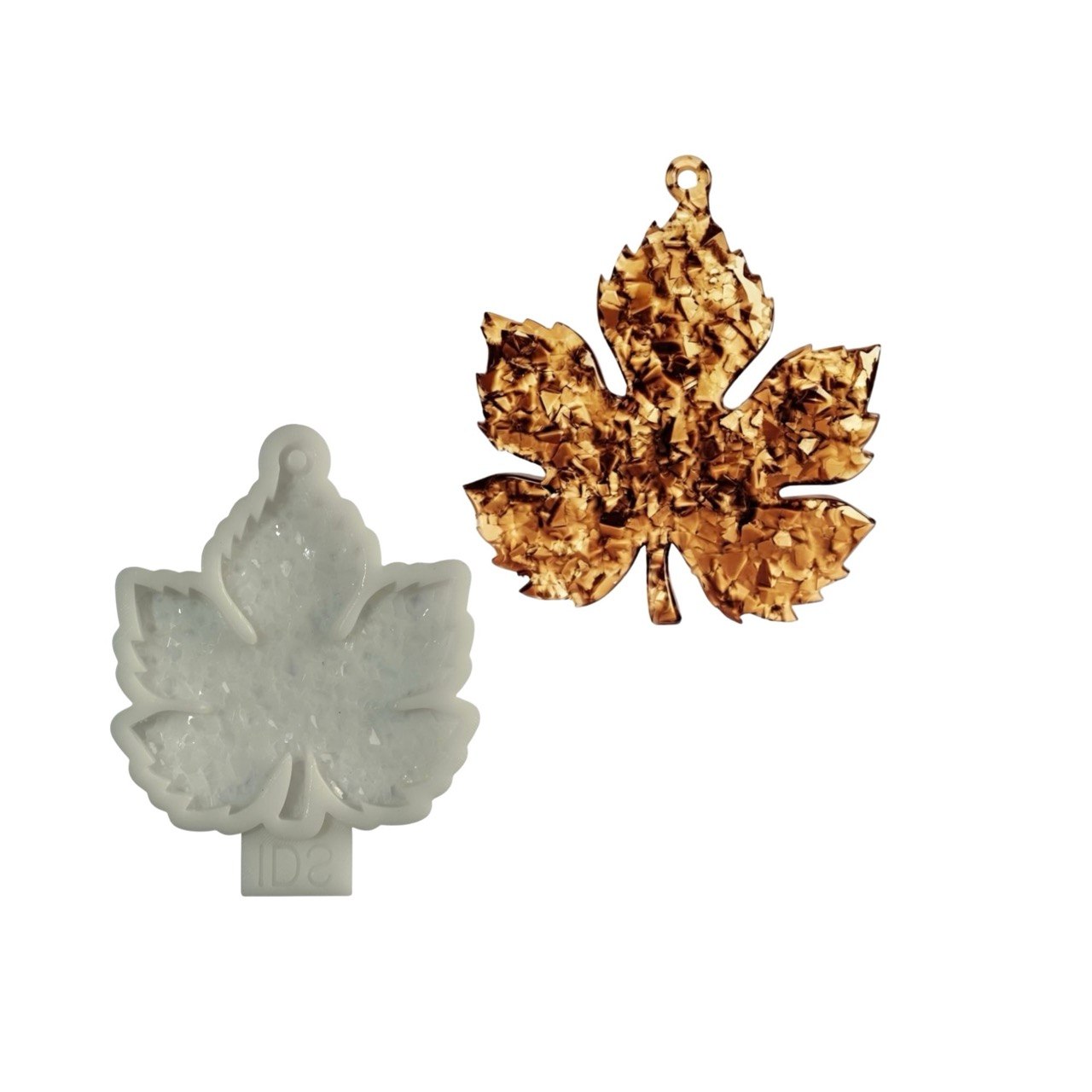 Crystal Maple Leaf Silicone Mold