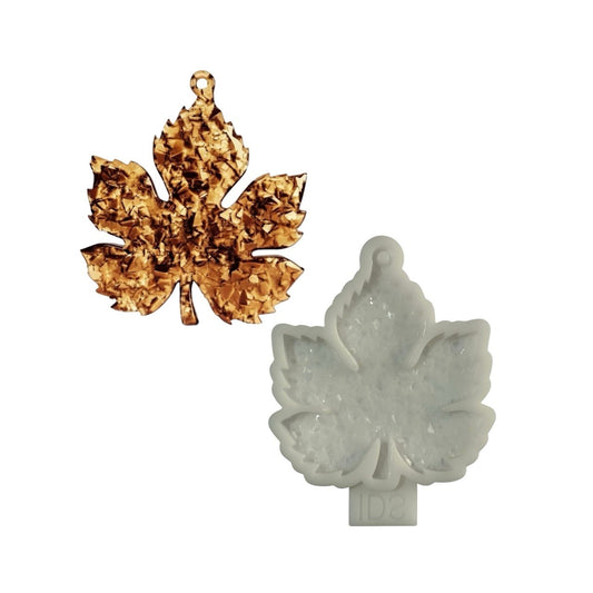 Crystal Maple Leaf Silicone Mold
