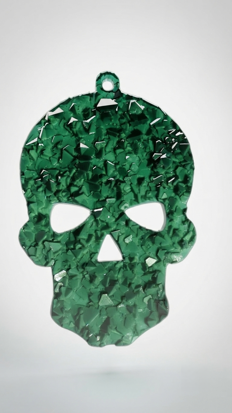 Crystal Skull Silicone Mold
