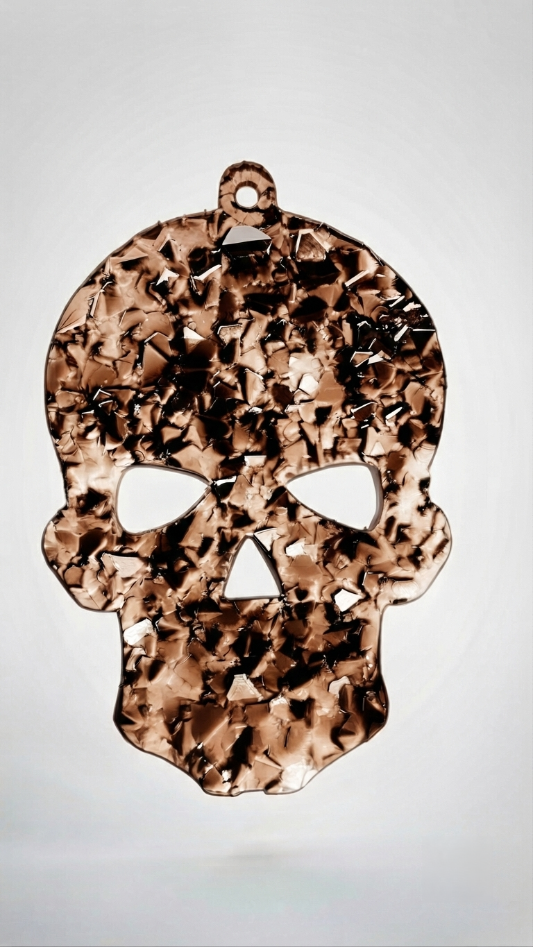 Crystal Skull Silicone Mold