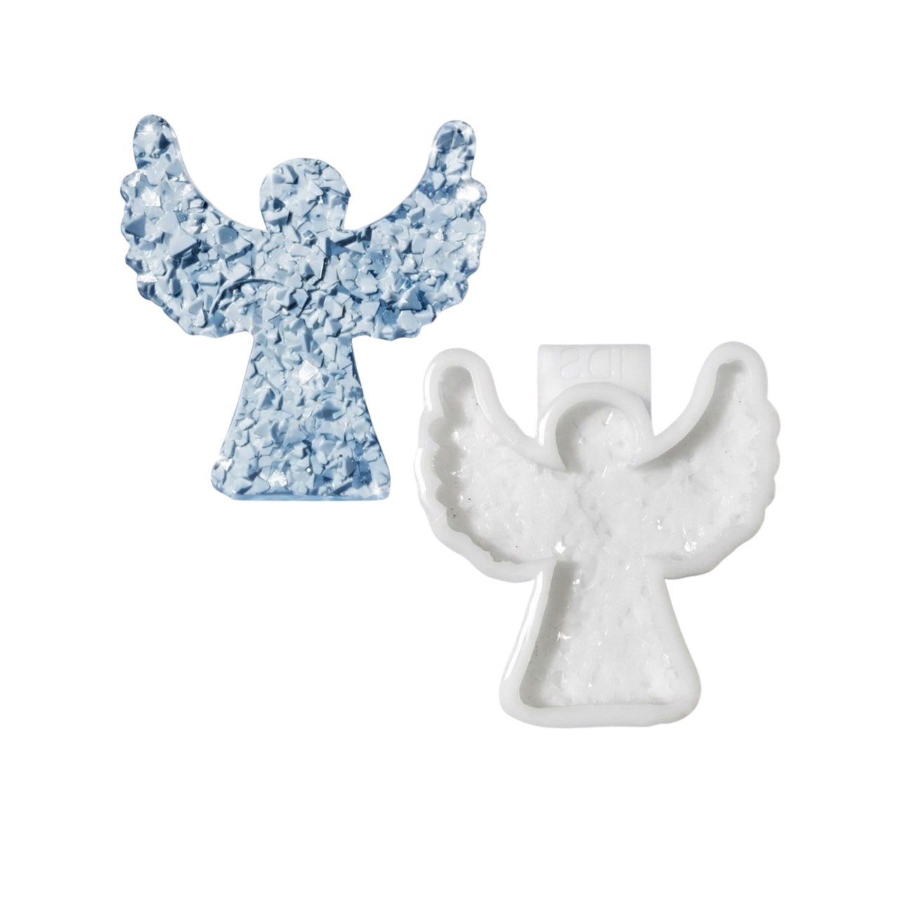 Crystal Druzy Angel Silicone Mold
