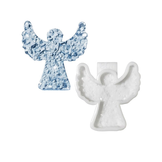 Crystal Druzy Angel Silicone Mold