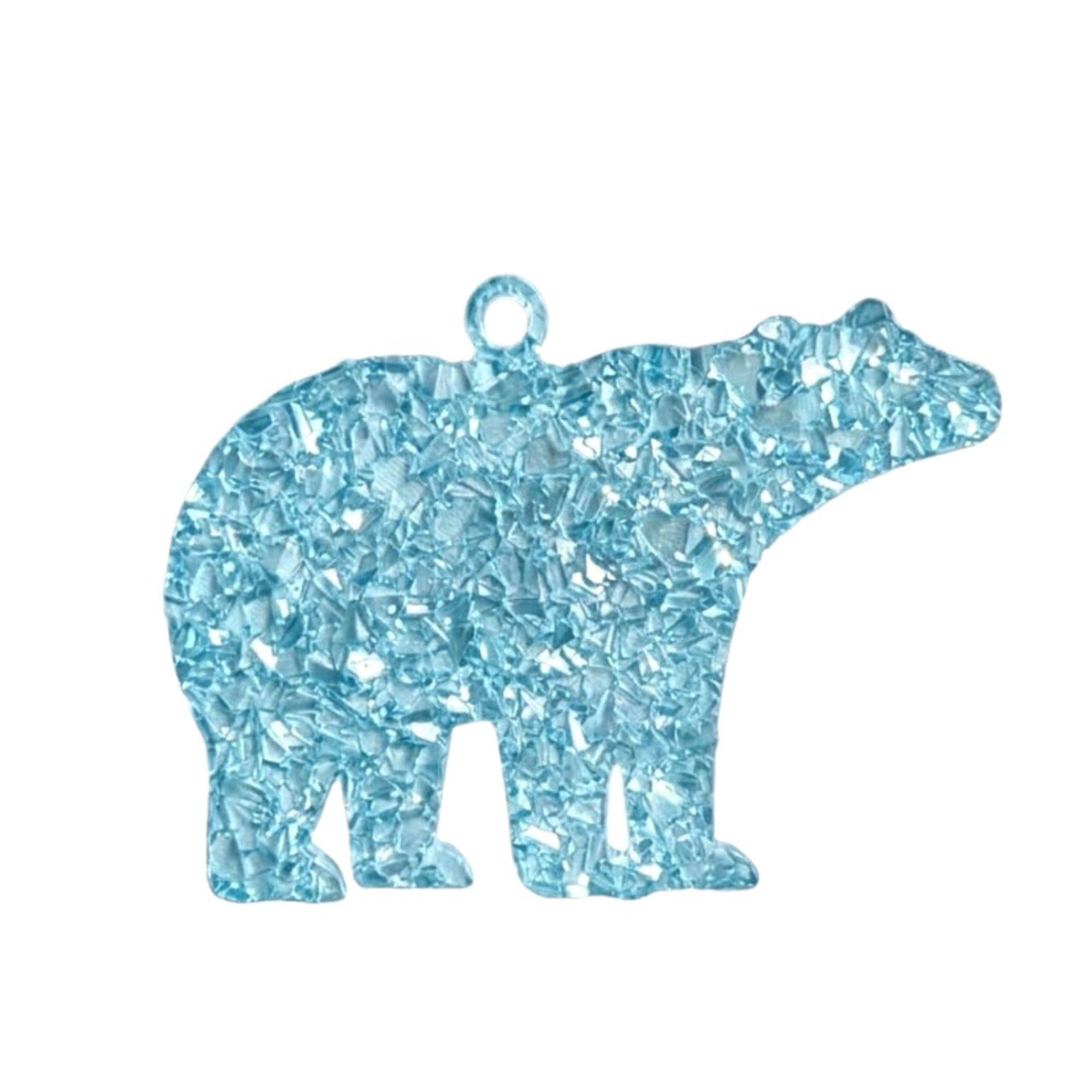 Crystal Bear Christmas Tree Resin Mold