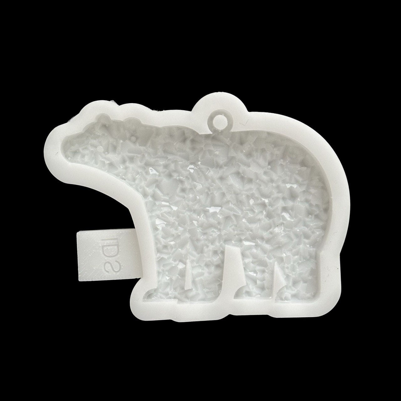 Crystal Bear Christmas Tree Resin Mold
