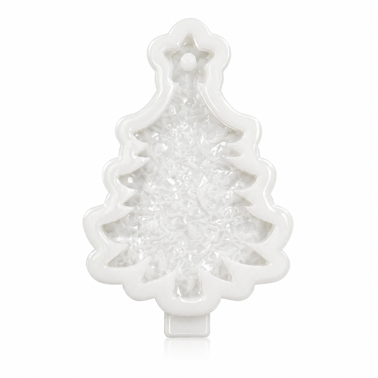 Crystal Christmas Tree Resin Mold – Druzy Silicone Mold for DIY Ornaments