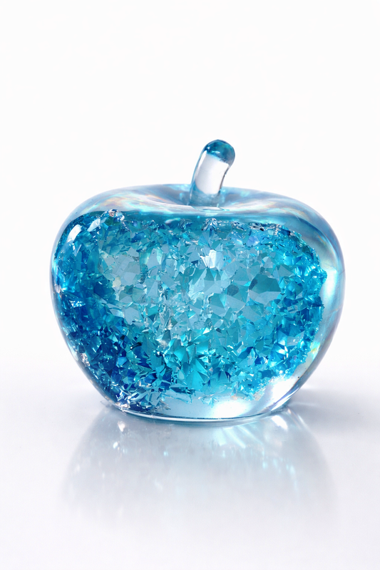 Crystal Druzy Apple Silicone Mold Geode Effect