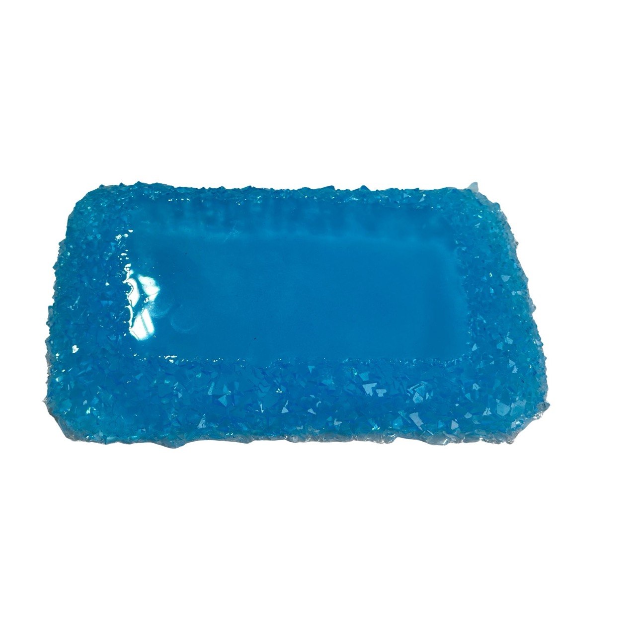 Luxury Crystal Edge Rectangular Tray Silicone Mold
