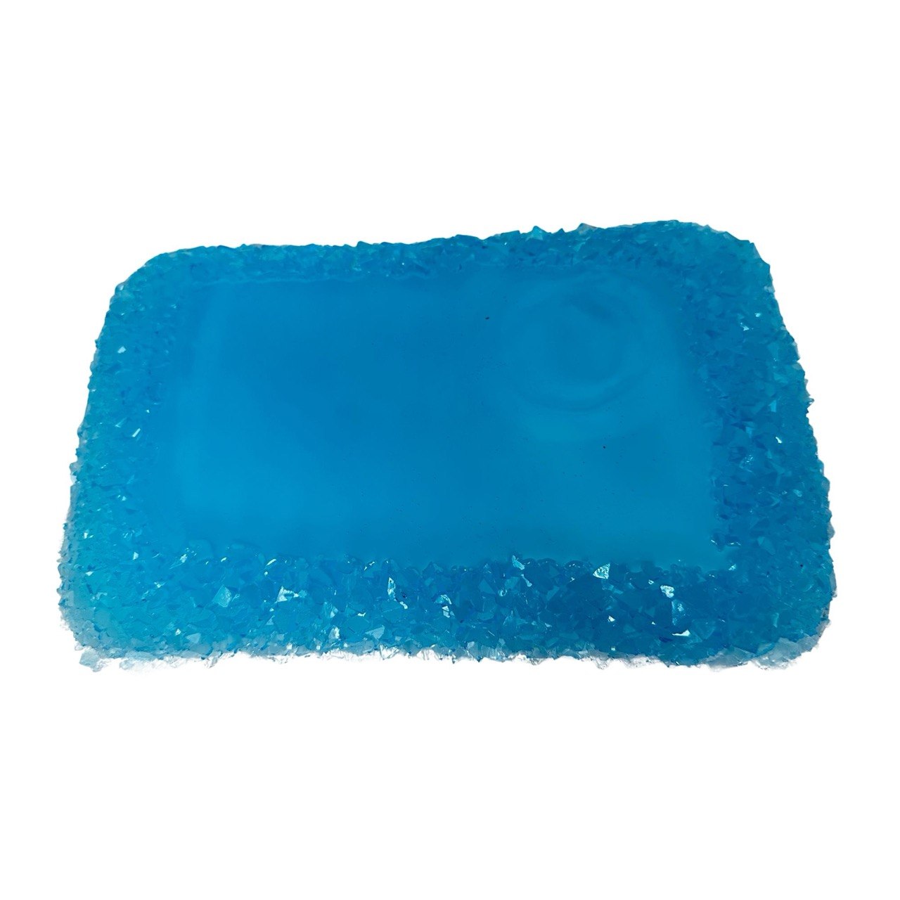Luxury Crystal Edge Rectangular Tray Silicone Mold