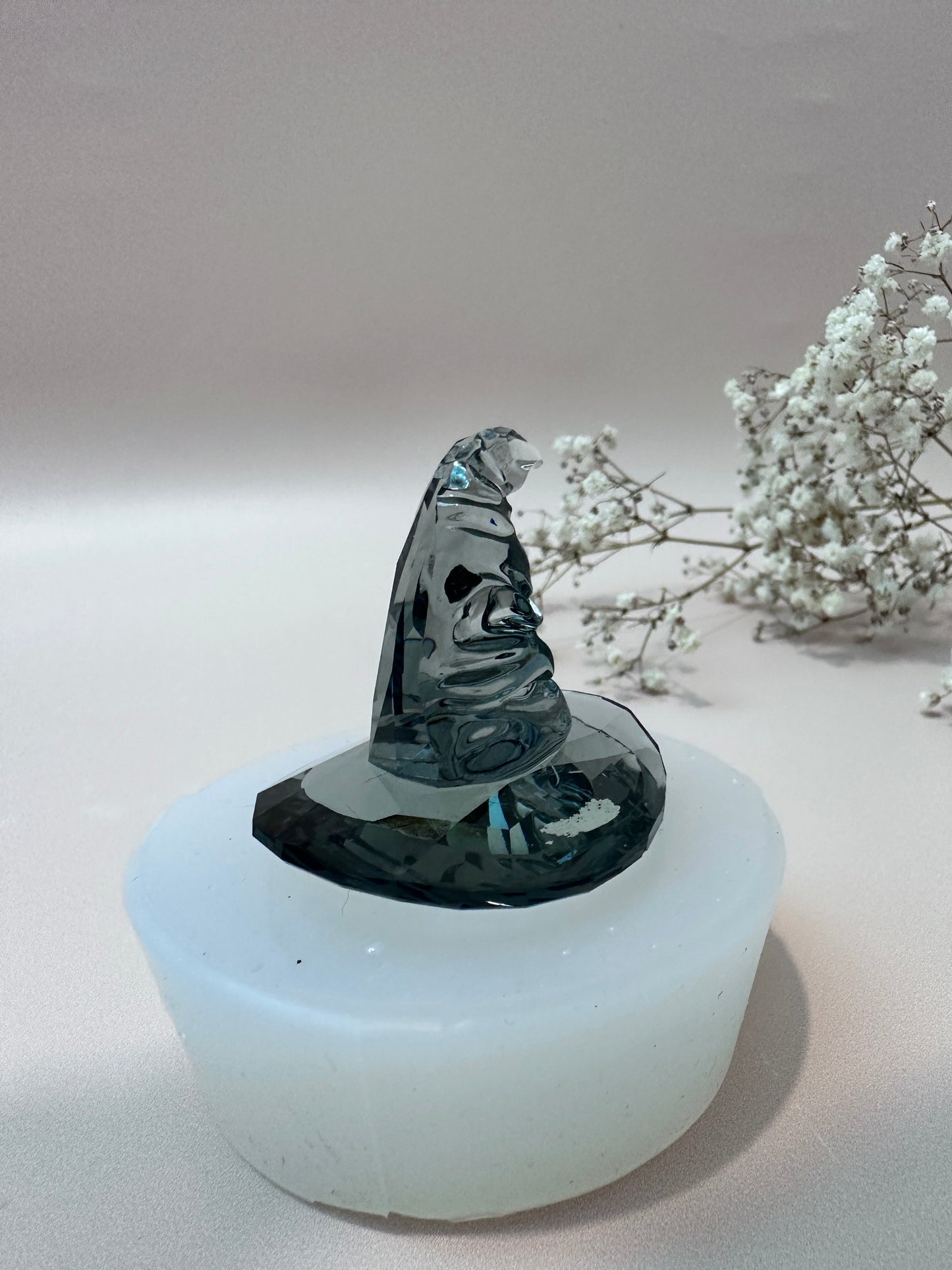Magische Kristall-Hogwarts-Hut-Silikonform für bezaubernde Kunstharzkunst
