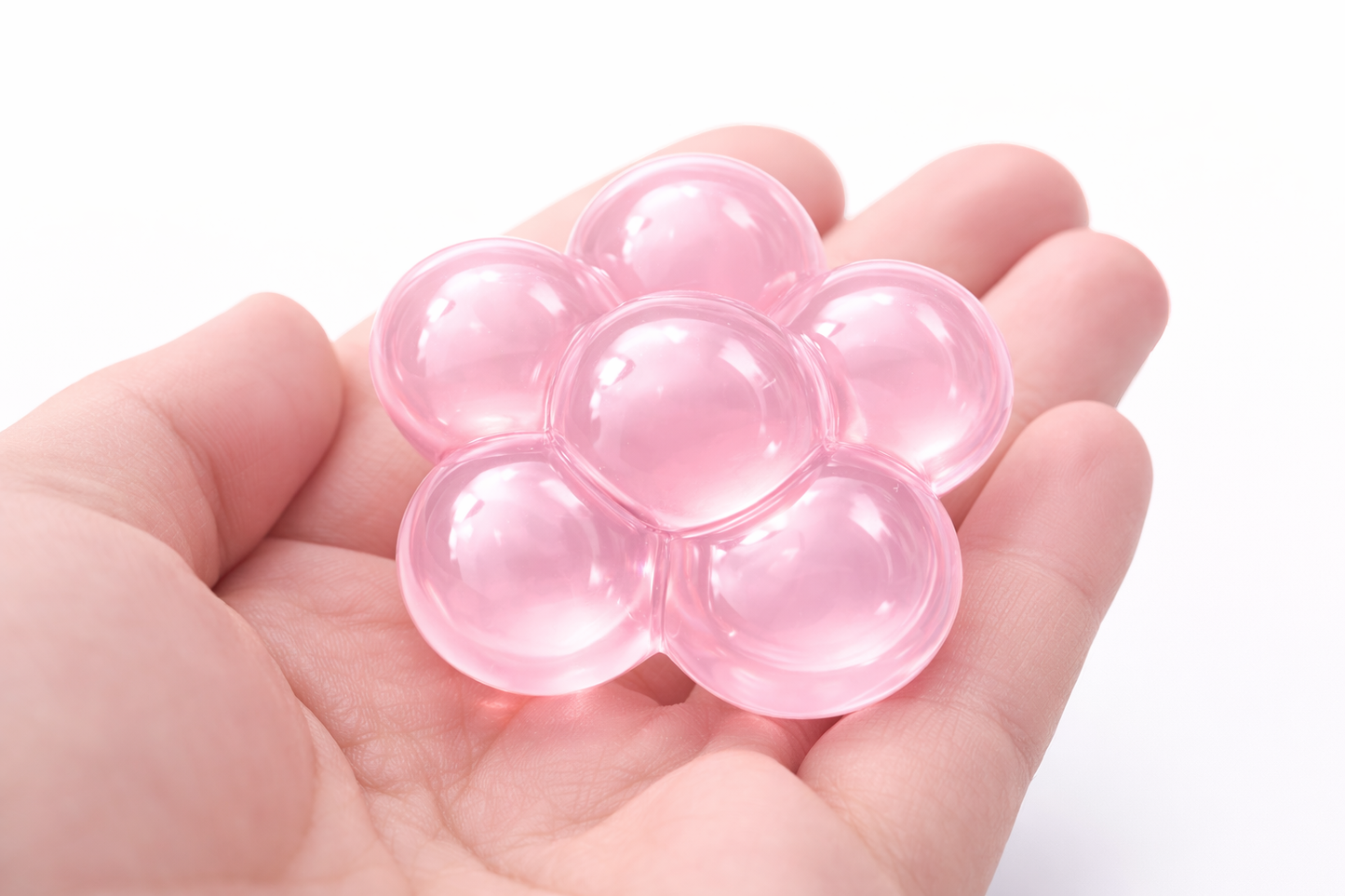 3D Daisy Silicone Mold Set of 3 Sizes | Puffy Flower Mold