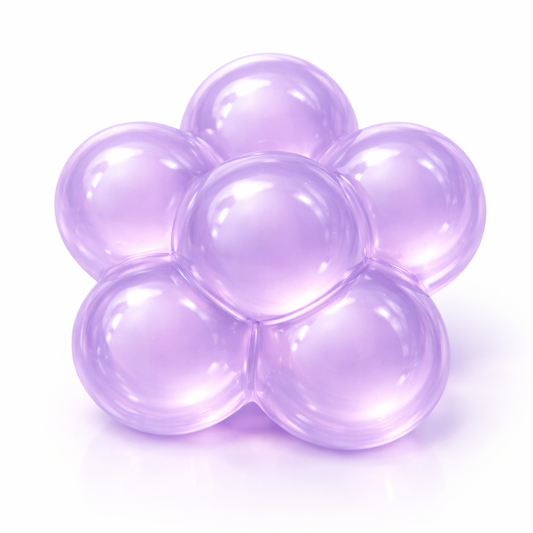 3D Daisy Silicone Mold Set of 3 Sizes | Puffy Flower Mold